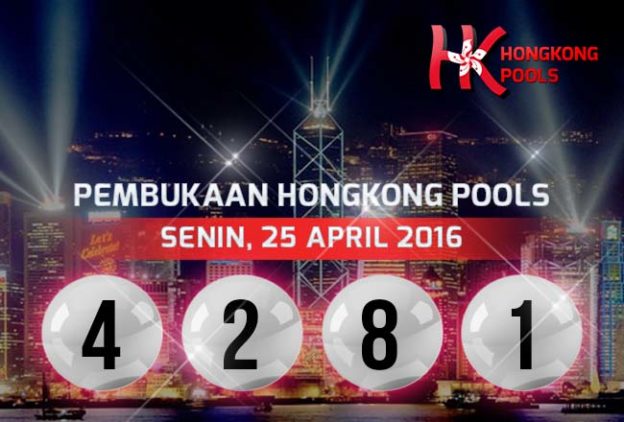 HASIL HONGKONG POOLS – SENIN 25 APRIL 2016