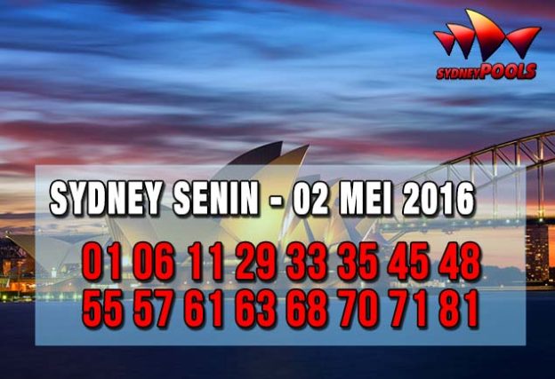 Prediksi Sydney Pools Senin 02 Mei 2016