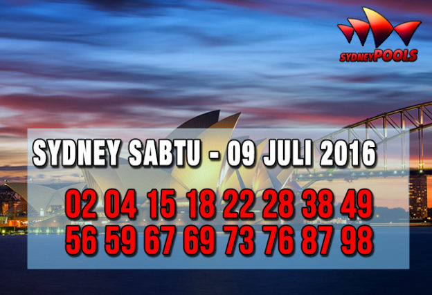 Prediksi Sydney Pools Sabtu 09 Juli 2016