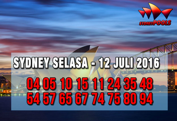 Prediksi Sydney Pools Selasa 12 Juli 2016