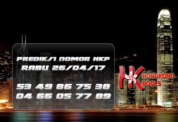 Prediksi Hongkong Pools Rabu 26 April 2017