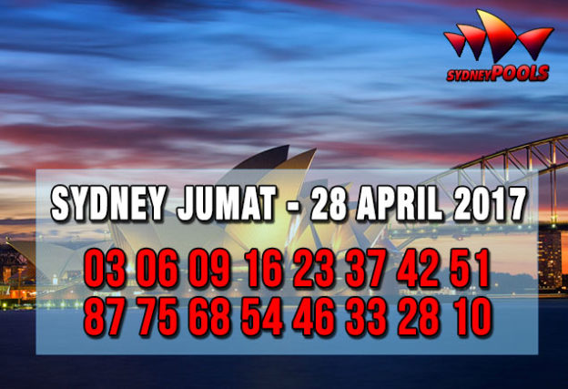 Prediksi Sydney Pools Jumat 28 April 2017