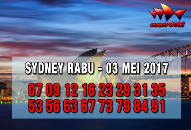 Prediksi Sydney Pools Rabu 03 Mei 2017