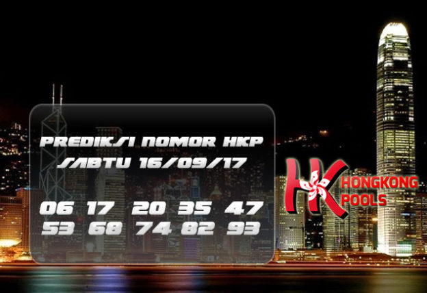 Prediksi Hongkong Pools Sabtu 16 September 2017